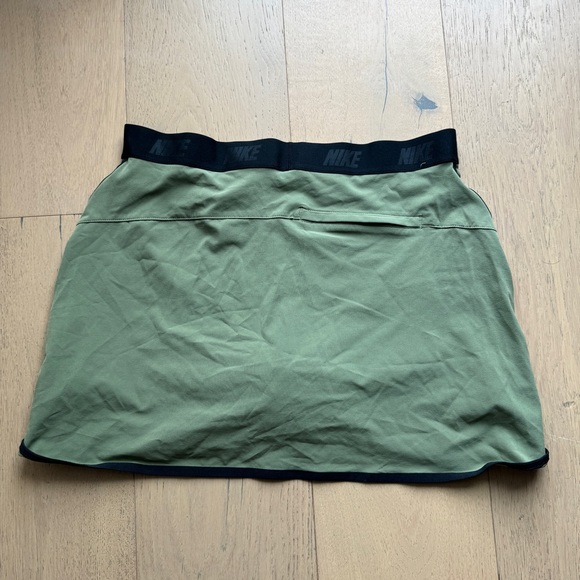 Nike Golf Dri-Fit Olive Green Skort - Picture 4 of 6